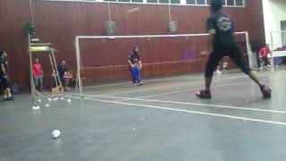 KSS Badminton Aqe/Ecah VS Fiq/Wan