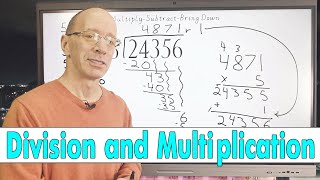 Divide and check your answer with Multiplication