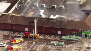 Luton Asda fire