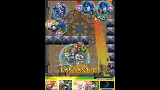 霸者之塔32階 蒼天的凍獄 【怪物彈珠モンストMonster strike】