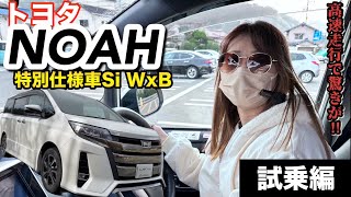 【ノア試乗編】元ヴェルファイア乗りが感じた特徴を解説。TOYOTA NOAH Si WxB 特別仕様車