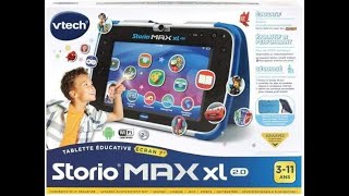 Storio Max XL 2.0 Bleue – Tablette Enfant 7 Pouces, 100% Éducative