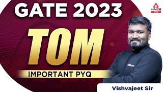 GATE 2023  | TOM |  Important PYQ