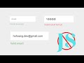 Simple Email Validation Check in CSS only no Javascript