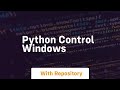 python control windows