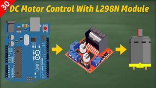 Arduino L298N Motor Driver Tutorial for Beginners | Control DC Motors Speed & Direction with PWM
