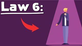6 COURT ATTENTION AT ALL TIMES | The 48 Laws of Power animated