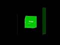 Watch This 3D Cube Rotate with Just HTML & CSS! 🔥 #shorts