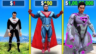 $1 SUPERMAN To $1,00,00,000 ULTIMATE GOD SUPERMAN in GTA 5