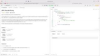 Decode String (LeetCode 394) — Swift Stack-Based Nested String Parser 🔁
