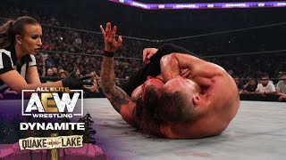 Jon Moxley Taps Out "Lionheart" Chris Jericho | AEW Dynamite: Quake by the Lake, 8/10/22