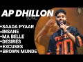 AP Dhillon all Hits songs| AP Dhillon mashup| saada pyaar | brown munde| excuses @Adityaa435