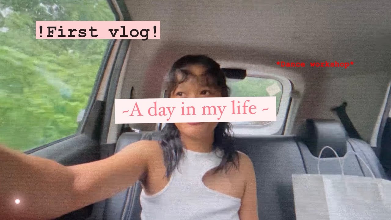 A Day In My Life My First Vlog Youtube