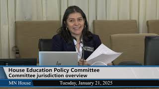 House Education Policy Committee 1/21/25