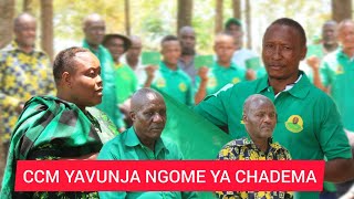 CCM YAVUNJA NGOME YA CHADEMA KENYAMANYORI, DIWANI FARIDA ATEMA CHECHE