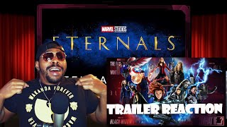 Marvel's Eternals & Black Panther: Wakanda Forever Trailer Reaction