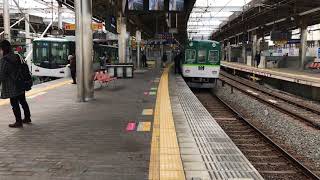 普通　中之島行き　京阪　枚方市駅