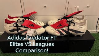 Adidas Predator FT Elite VS League FG Editions - Comparison Video!