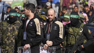 Three Israeli hostages handed over by Hamas