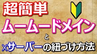 ムームードメインとXサーバーの紐づけ方法