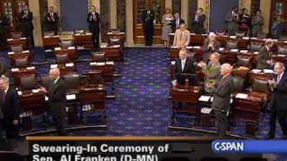 Sen. Al Franken (D-MN) Swearing in Ceremony