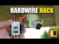 Hardwire your WIFI Security Cameras - No Power Outlet Needed!