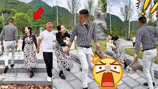 Wife cheats on lover, husband beats her up and leaves#funny