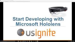 Start Developing with the Hololens