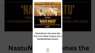 RRR Movie won the Golden Globes Award for Best Original Song | Ram charan | Jr NTR | SS Rajamouli