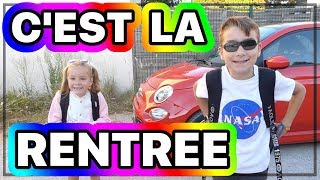 NOTRE RENTRÉE DES CLASSES on vous emmène avec nous !!! - Back to school - #kidstudiotest