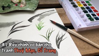 #1 Mẹo cơ bản vẽ tranh Thư Pháp, Cổ Trang l Hướng dẫn vẽ cơ bản cho người mới | Lớp Vẽ Nhí