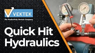 Quick Hit - How to Set a Sequence Valve