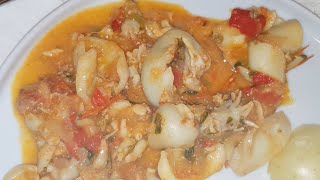 Stewed cuttlefish: how to