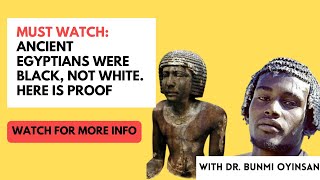 What is the proof that Ancient Egyptians Were Black not White? | History Of Ancient Egyptians |