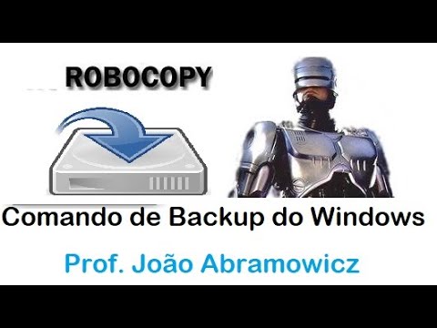 Como Fazer Backup Utilizando O Comando Robocopy Youtube