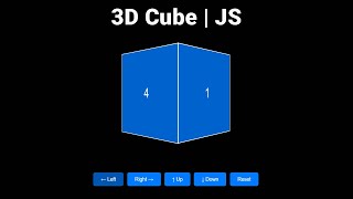 🌟 Code Interactive 3D Cube (HTML, CSS, JS) | mzcode01 #cssprojects #javascriptprojects #webdesign