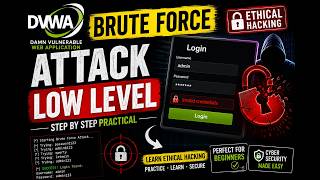 DVWA Brute Force Attack Tutorial | Low Security Level Explained