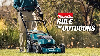 Makita Rule the Outdoors - LXT Cordless Lawn Mower and Blower (15 sec)