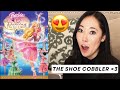 pointe shoe fitter reacts to BARBIE & 12 DANCING PRINCESSES