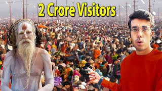 Maha Kumbh Mela Heavy Crowd on First Day 😱