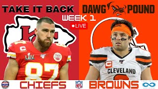 Kansas City Chiefs vs Cleveland Browns: Week 1: Live NFL Game