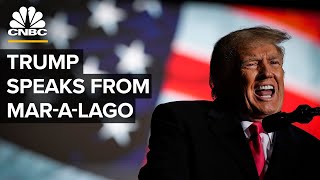 Former President Trump announces 2024 presidential run from Mar-a-Lago — 11/15/22