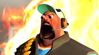 Heavy gets angry at playing cards game (Gmod tf2 animation)