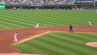 CHC@CWS: Anderson lays out to rob Zobrist of a hit