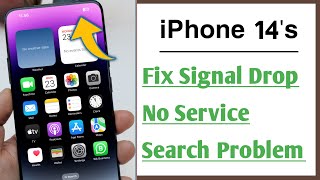 iPhone 14’s / 14 Pro Fix Signal Dropping / No Service / SOS Only / Searching Problem Solved