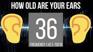 How Old Are Your Ears?? | HEARING TEST!
