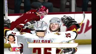 NHL 2K6 Season mode - Calgary Flames vs Detroit Red Wings