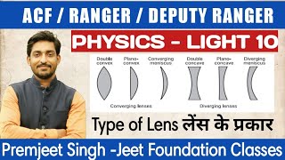 ACF RANGER | PHYSICS | LIGHT-10 | TYPE OF LENS||BY PREMJEET SIR @jeetfoundationclasses9857