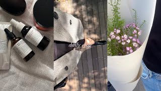 vlog) Daily life of working adults, Autumn purchases and hair care items, Day trip to Karuizawa,