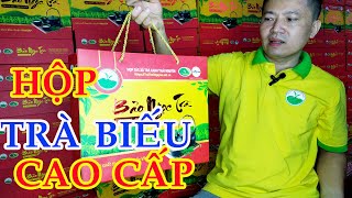 Trà Biếu Cao Cấp | Hộp Trà Biếu Tết | Chè Tân Cương Thái Nguyên